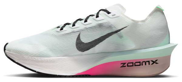 Nike Vaporfly 4 Laufschuhe Weiß/Rosa/Blau Damen
