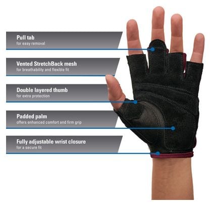 Gants de musculation pour femme - Power