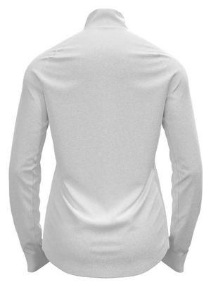 Odlo Berra Maglia 1/2 Zip Bianco Donna
