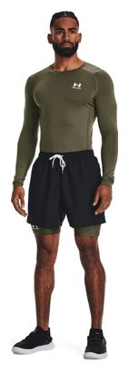 Under Armour HeatGear Compression Top Khaki Men