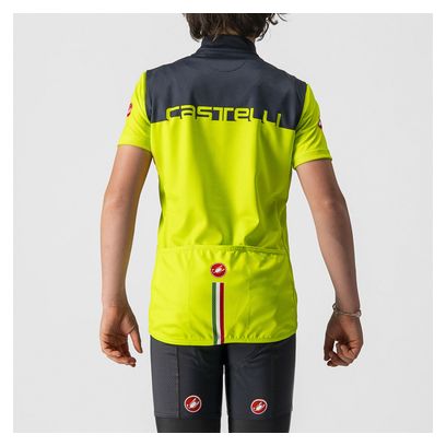 Castelli Neo Prologo Kinder Trui Geel/Blauw