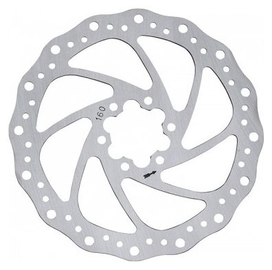 Ashima ARO 01 Remschijf Zilver