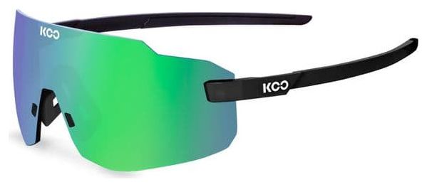 Lunettes de soleil KOO Supernova Noir Mat/Green Miror