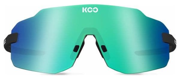 KOO Supernova Sonnenbrille Matt Black/Green Miror