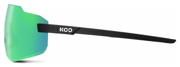 Lunettes de soleil KOO Supernova Noir Mat/Green Miror