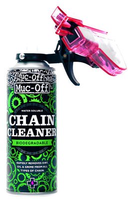 Spray limpiador de cadenas MUC-OFF + cepillo CHAIN DOC