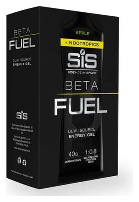 Gel énergétique SIS Beta Fuel Nootropics Pomme - 6x60ml