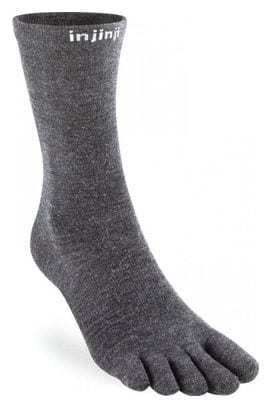 Chaussettes à orteils de randonnée Liner Crew Wool unisexe