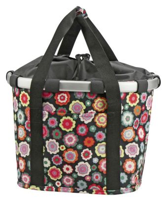 Klickfix BikebasketHappy Flowers