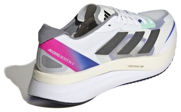 Running Shoes adidas running Adizero Boston 11 White Blue Pink