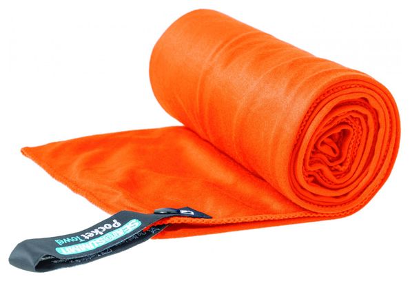 Serviette Microfibre Sea to Summit Pocket Towel Small - Orange