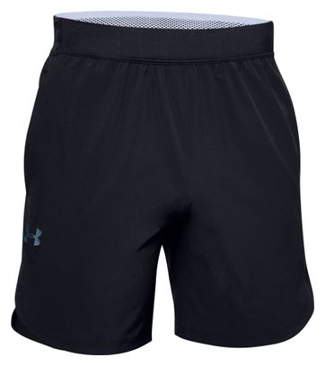 Short Under Armour Stretch Woven Noir Femme