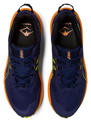 Asics Trabuco Terra 2 Blue Orange Men's Trail Shoes