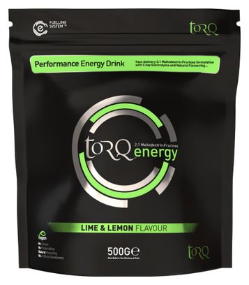 Torq Energy Lime / Lemon Energy Drink 500g
