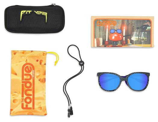 Paar The Mangrove Fondue Pit Viper Goggles Black/Blue