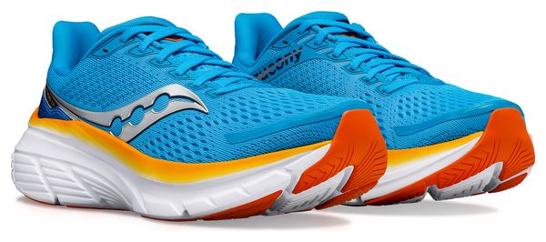 Chaussures de Running Saucony Guide 17 Bleu Orange