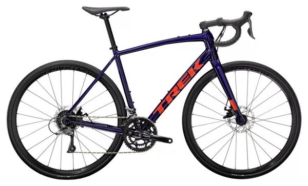 Vélo de Route Trek Domane AL 2 Disc Shimano Claris 8V 2021 Violet 