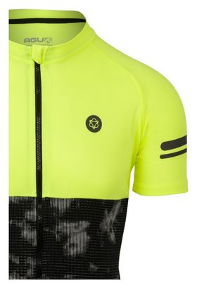 Agu Essential Short Sleeve Jersey Yellow / Black