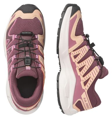 Salomon XA Pro Pink Kids' Trail Running Shoes