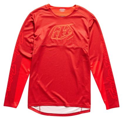 Maillot de manga larga Troy Lee Designs Sprint Icon Naranja