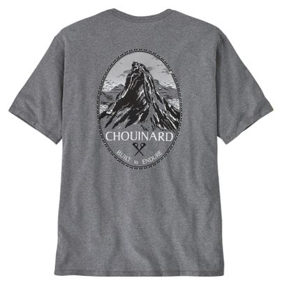 Camiseta <p> <strong>Chouinard Crest Pocket Responsibili-T</strong> </p>Gris Patagonia