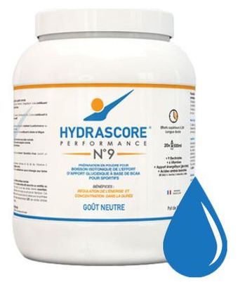 Boisson isotonique Hydrascore Performance N°9 Goût neutre - 800g