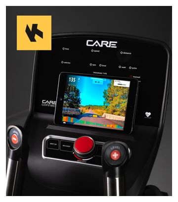 Vélo elliptique ELLIPTER FD LED auto-alimenté - CARE - ergomètre connecté