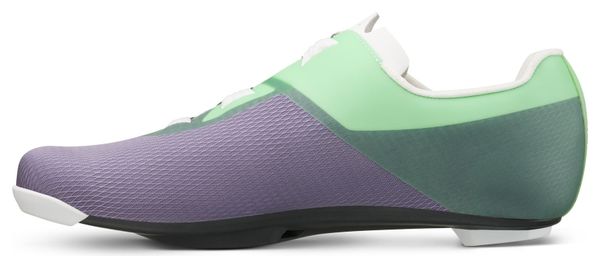 Zapatillas de carretera Fizik Lyra moradas/verdes