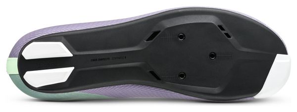 Zapatillas de carretera Fizik Lyra moradas/verdes