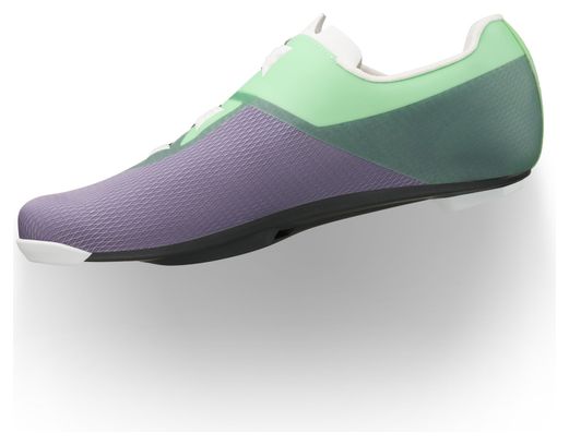 Zapatillas de carretera Fizik Lyra moradas/verdes
