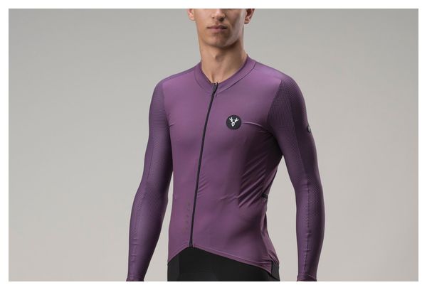 Maglia a maniche lunghe LeBram Turini Violet Plum