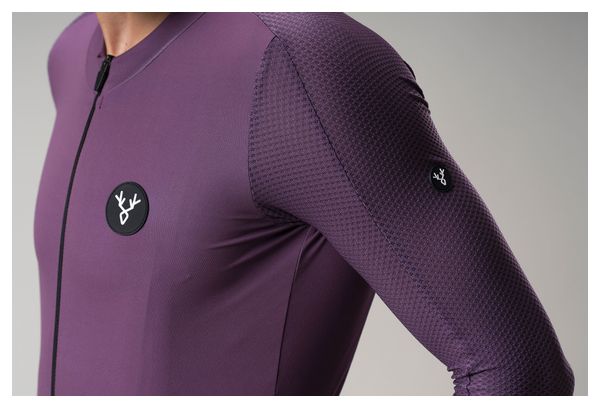 Maglia a maniche lunghe LeBram Turini Violet Plum