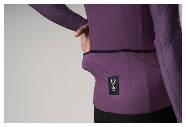 Maglia a maniche lunghe LeBram Turini Violet Plum