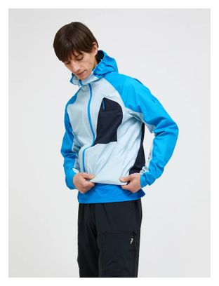 Peak Performance Trail 3L Hipe Waterproof Jacket Blue