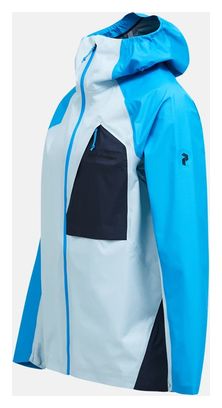 Peak Performance Trail 3L Hipe Waterproof Jacket Blue