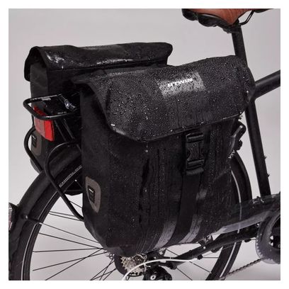 Paire de Sacoches de Porte-Bagages Elops 540 2 x 20L Noir