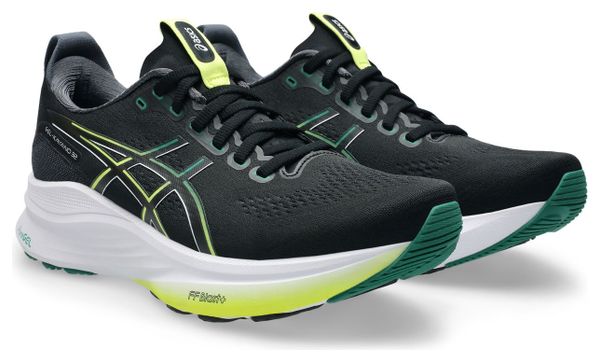 Chaussures Running Asics Gel-Kayano 32 Noir/Vert Homme