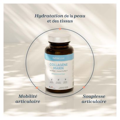 Collagène Marin Peptan® (120 Gélules) - Nutraclear -  Collagène