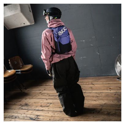 Zaino Evoc Ride 8L + sacca idrica 2L Evoc viola e nero 