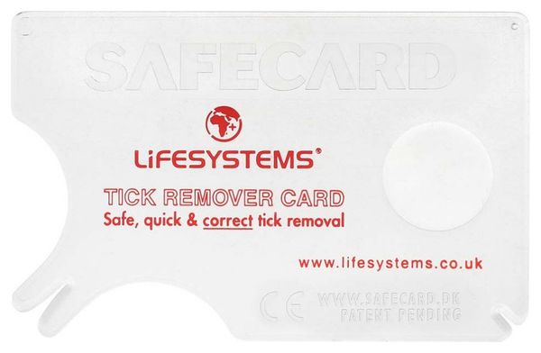 Tire-Tique Lifesystems Tick Remover Card