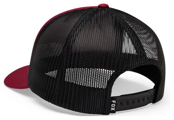 Cappellino Fox Trucker Boundary Bordeaux da donna