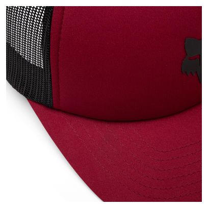 Cappellino Fox Trucker Boundary Bordeaux da donna