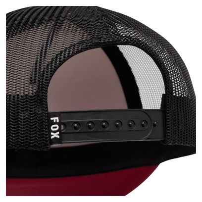 Cappellino Fox Trucker Boundary Bordeaux da donna