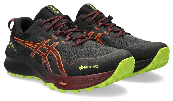 Asics GEL-Trabuco 11 GTX Black Red Men's Trail Shoes