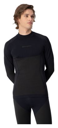 Champion Seamless Thermal Long Sleeve Jersey Black