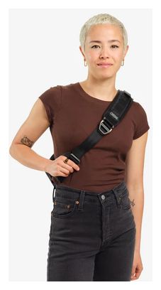 Chrome Mini Ziptop Waistpack Shoulder Bag Black