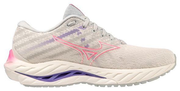 Mizuno Wave Inspire 19 Donna Scarpe da corsa Bianco Rosa