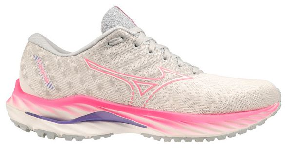 Mizuno Damen Wave Inspire 19 Running Schuh Weiß Pink
