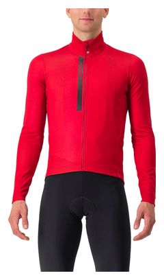 Castelli Entrata Thermal Long Sleeve Jersey Red