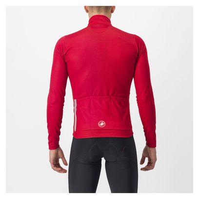 Castelli Entrata Thermal Long Sleeve Jersey Red